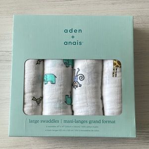 Aden + Anais large swaddle blankets